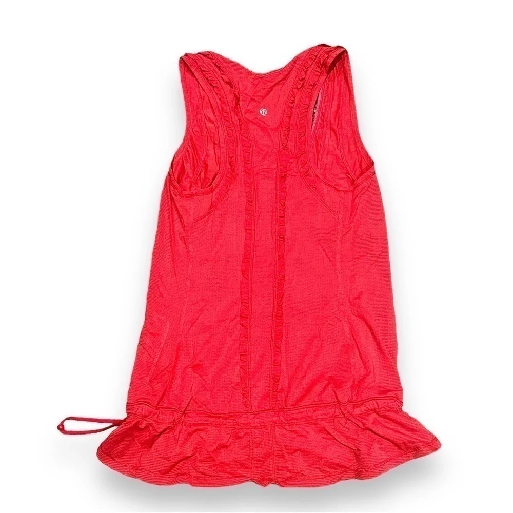 LULULEMON Mind over Matter workout tank top size 6 red